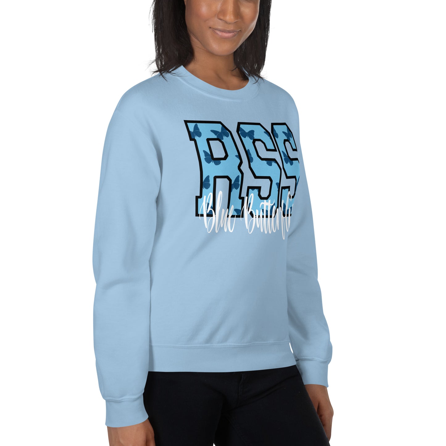Butterfly Block Breeze crewneck sweatshirt - adult