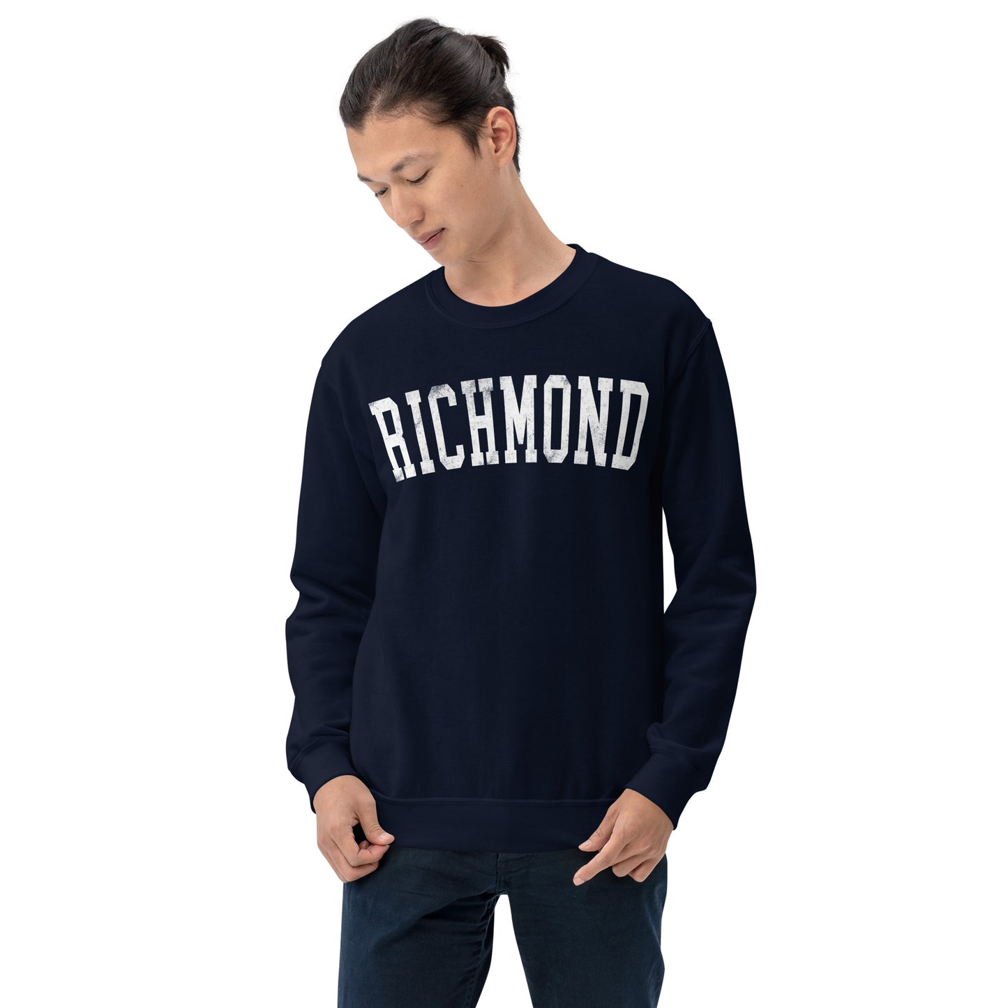 Collegiate Charm crewneck sweatshirt - adult