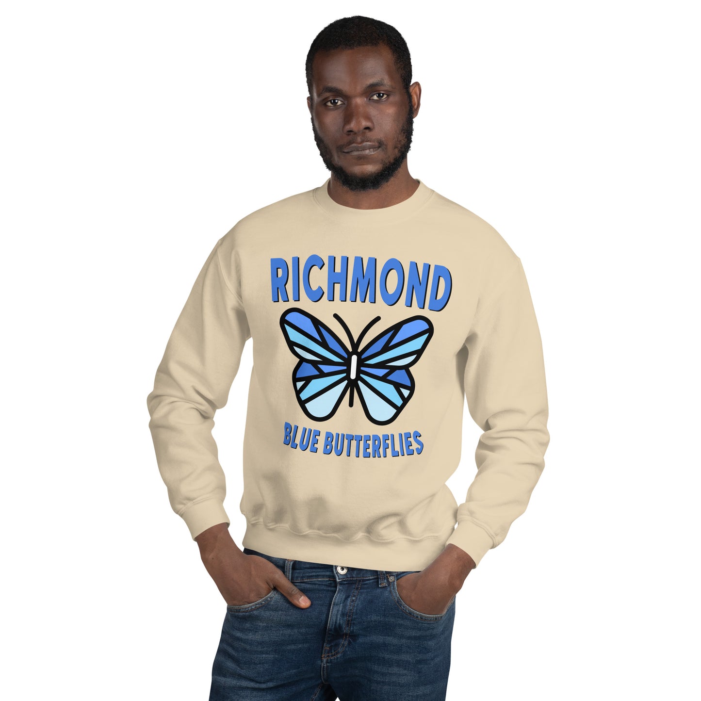 Mosaic Majesty crewneck sweatshirt - adult