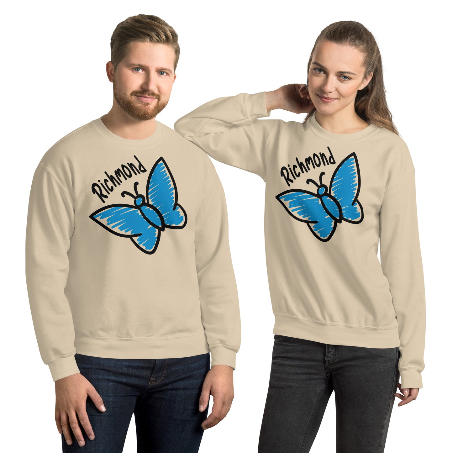 Doodle Flight crewneck sweatshirt - adult