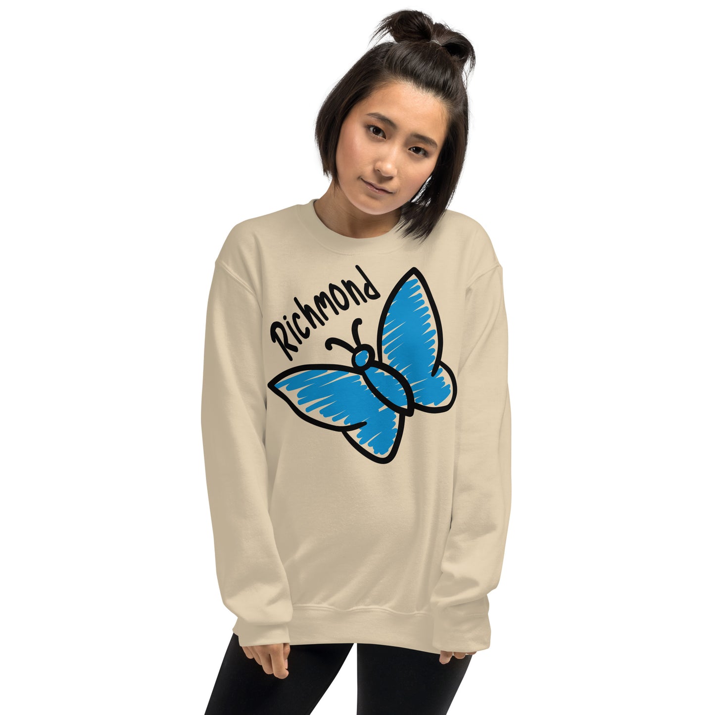 Doodle Flight crewneck sweatshirt - adult