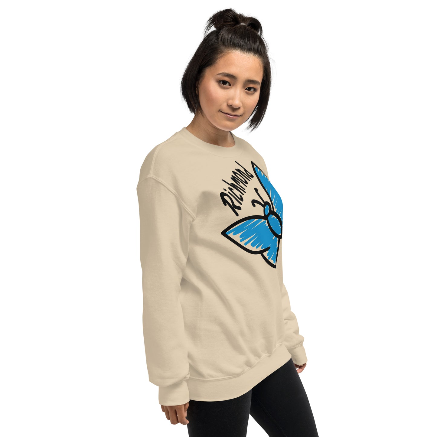 Doodle Flight crewneck sweatshirt - adult