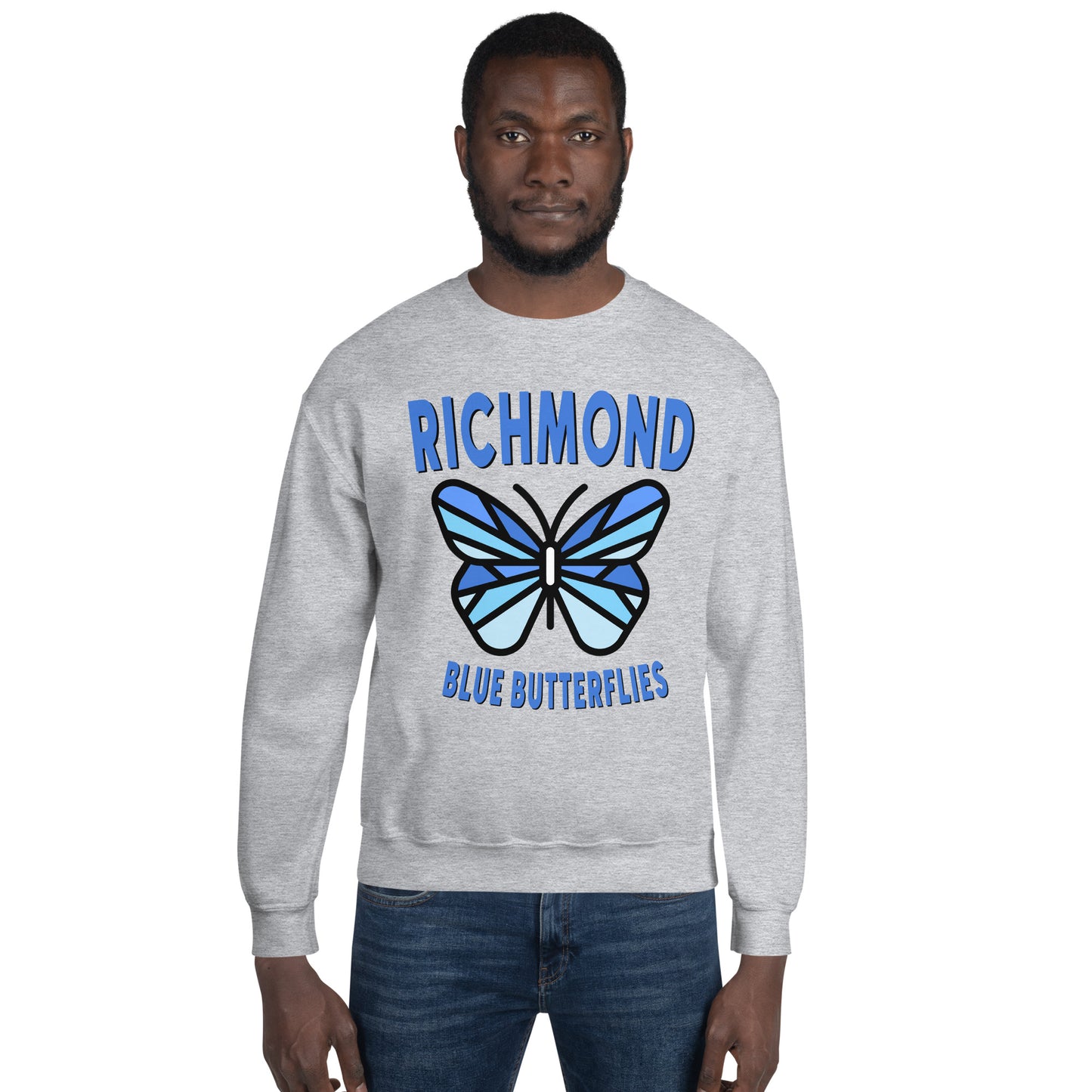 Mosaic Majesty crewneck sweatshirt - adult
