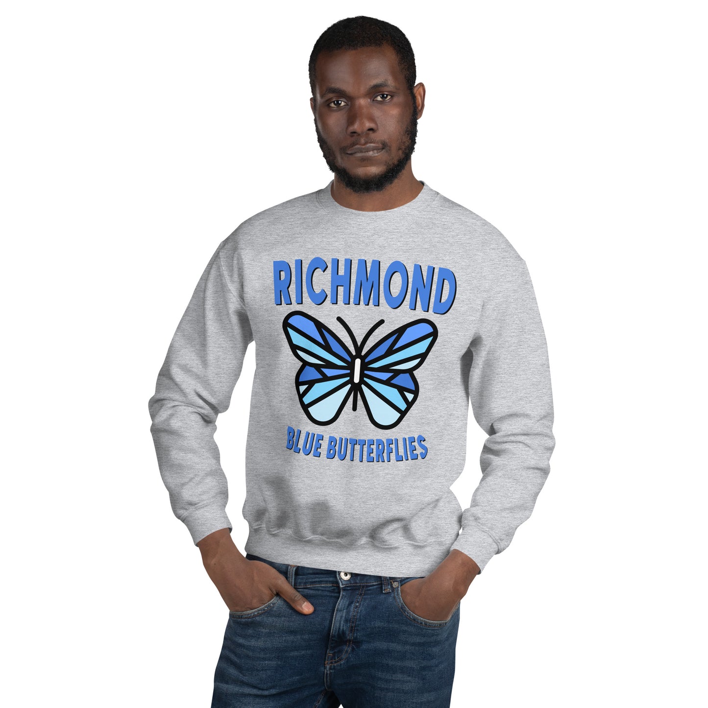Mosaic Majesty crewneck sweatshirt - adult