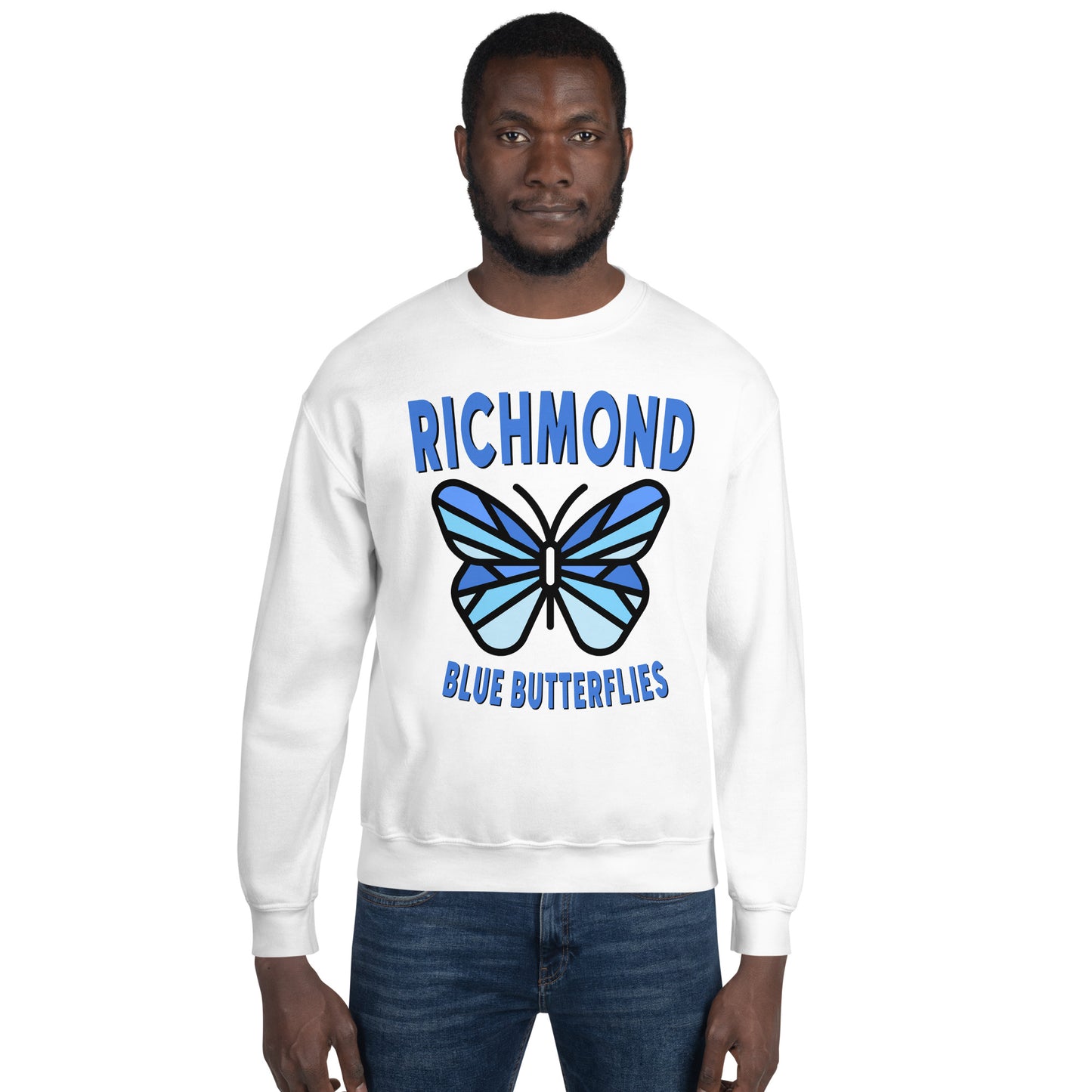 Mosaic Majesty crewneck sweatshirt - adult