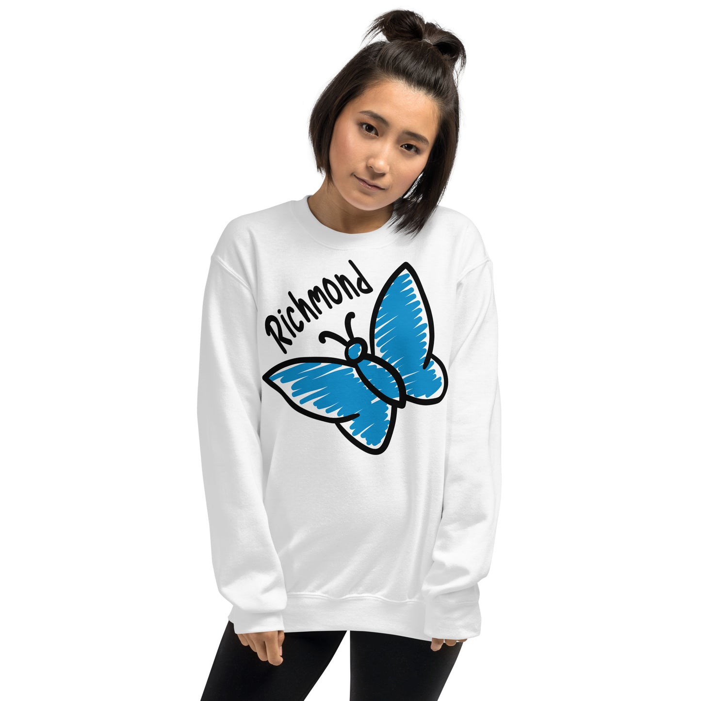 Doodle Flight crewneck sweatshirt - adult