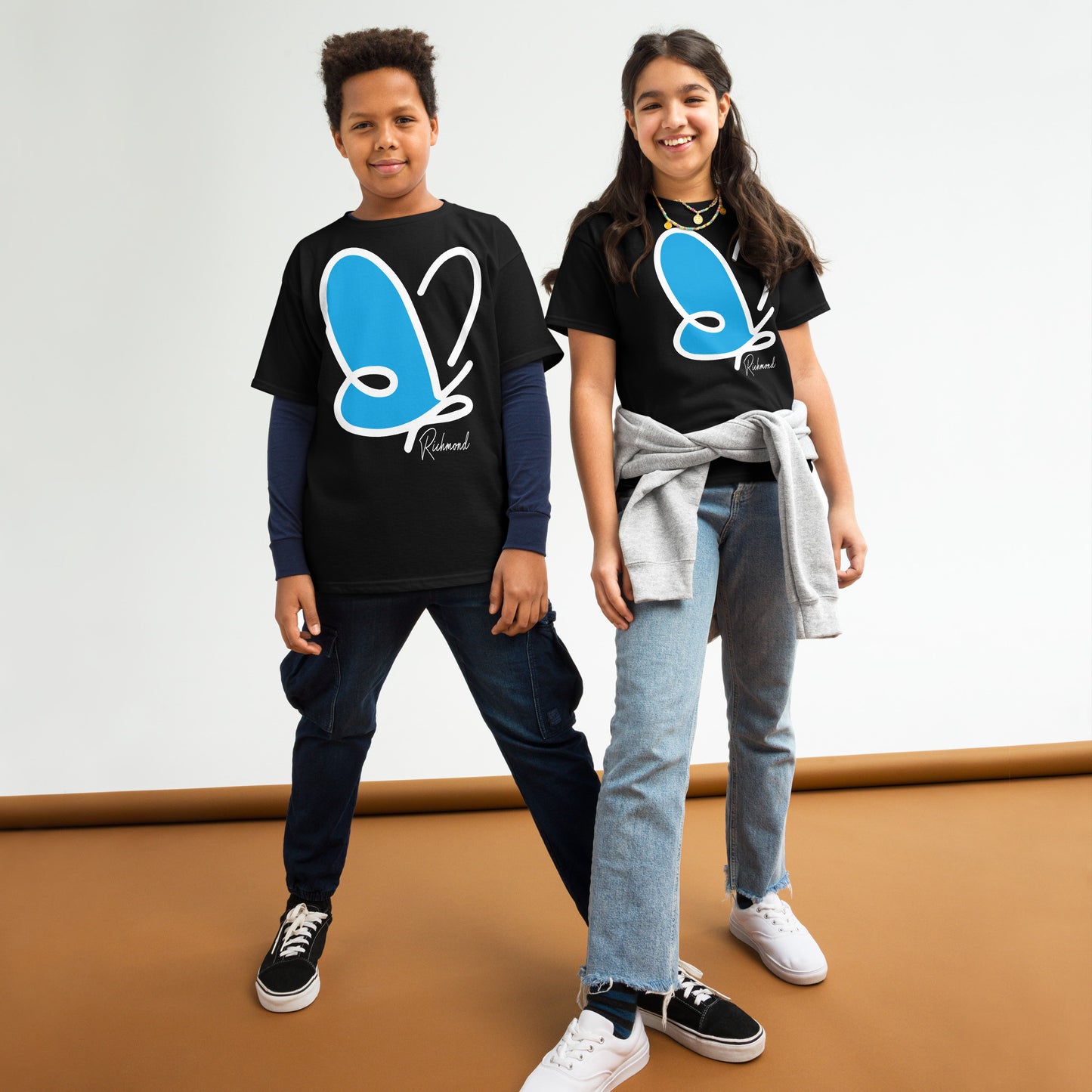 Abstract Flutter t-shirt - youth