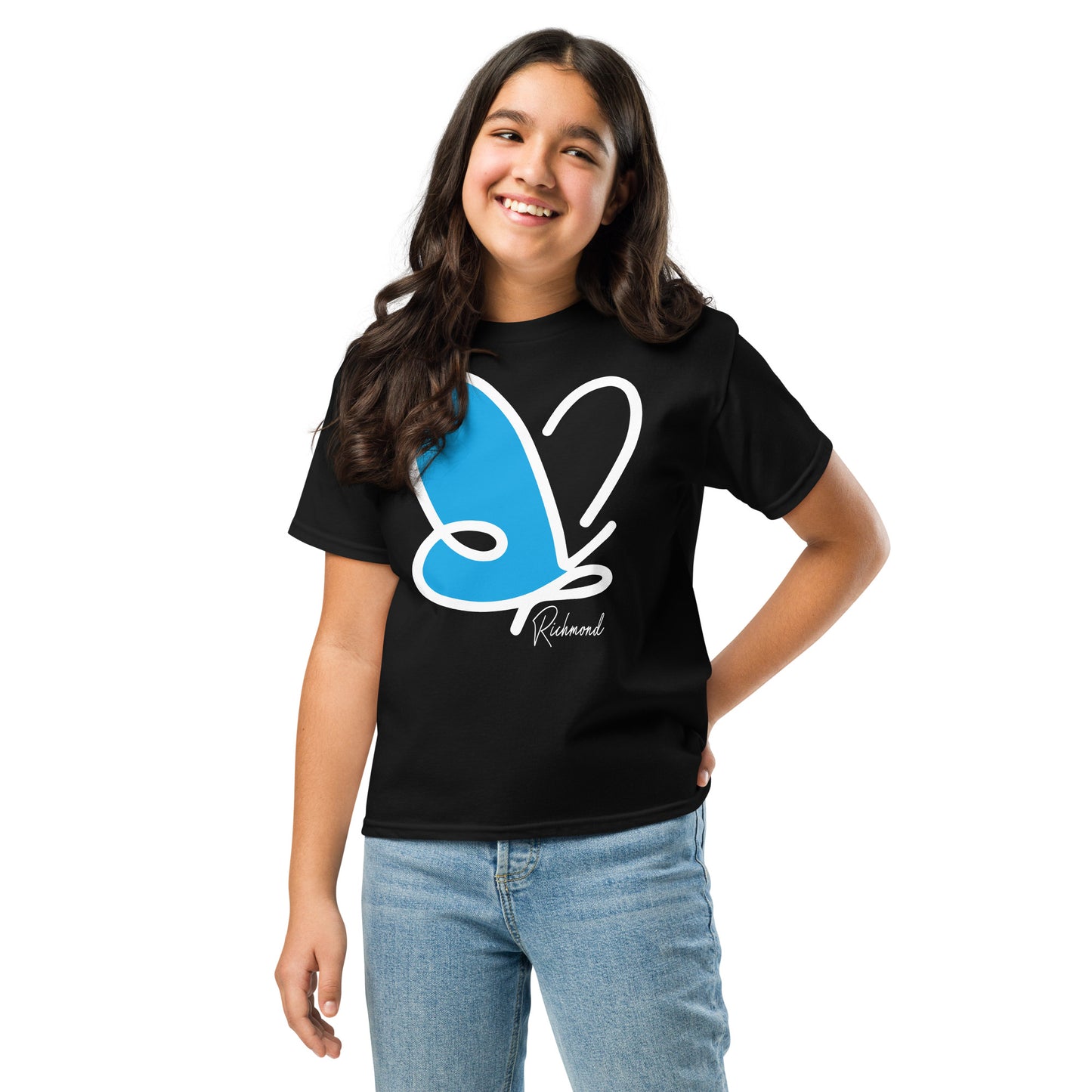 Abstract Flutter t-shirt - youth