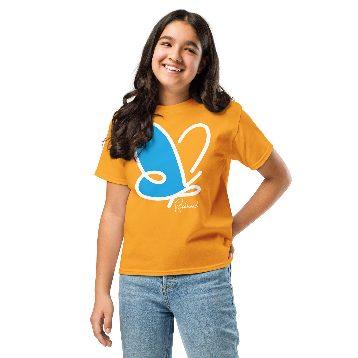 Abstract Flutter t-shirt - youth