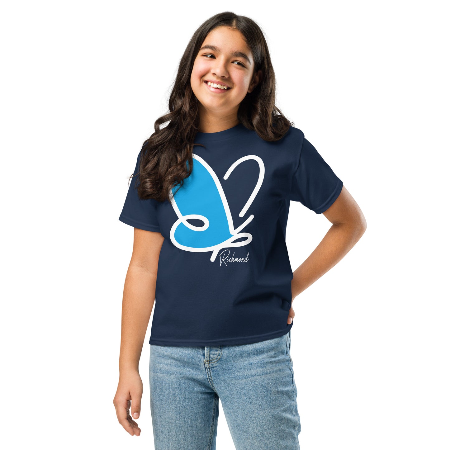 Abstract Flutter t-shirt - youth