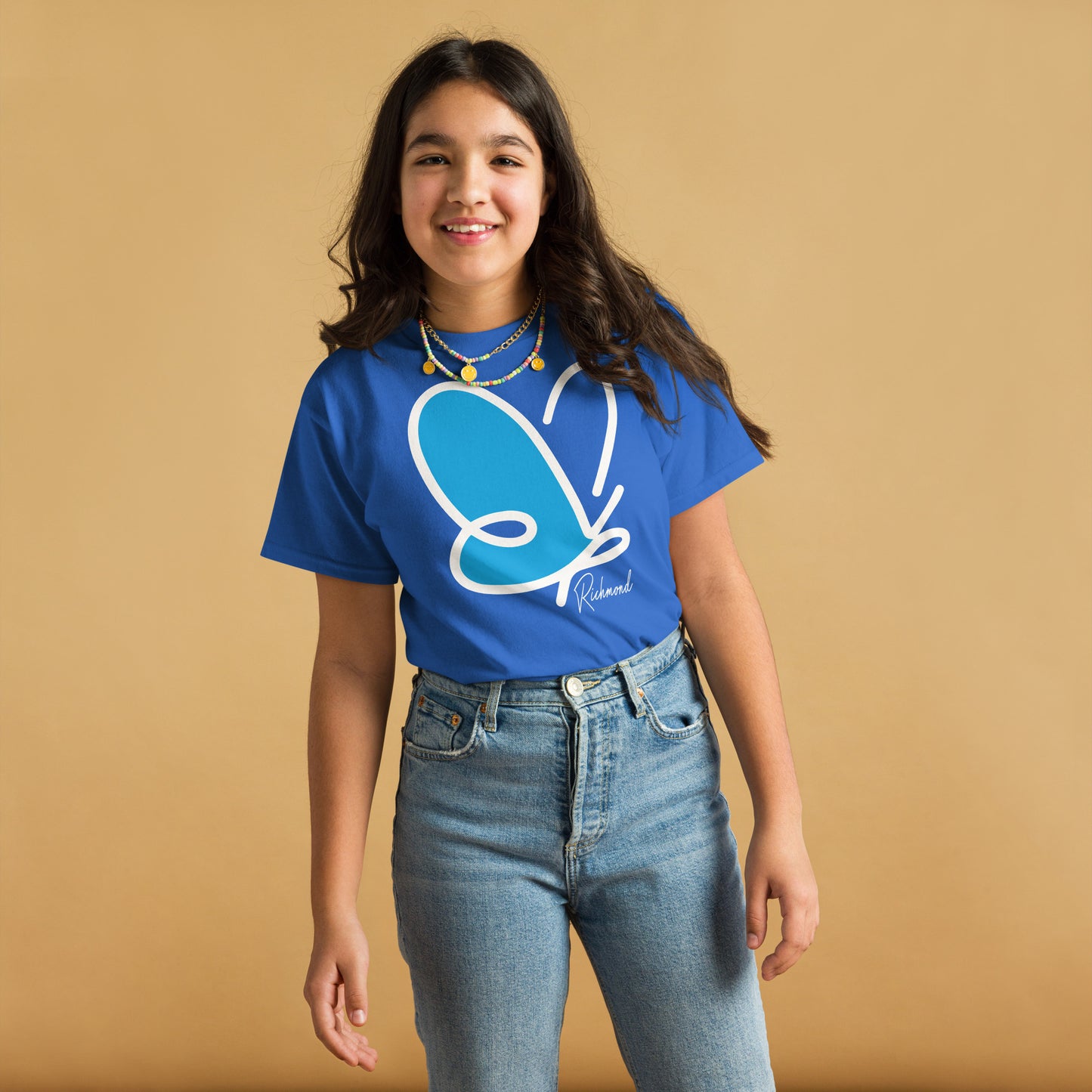 Abstract Flutter t-shirt - youth