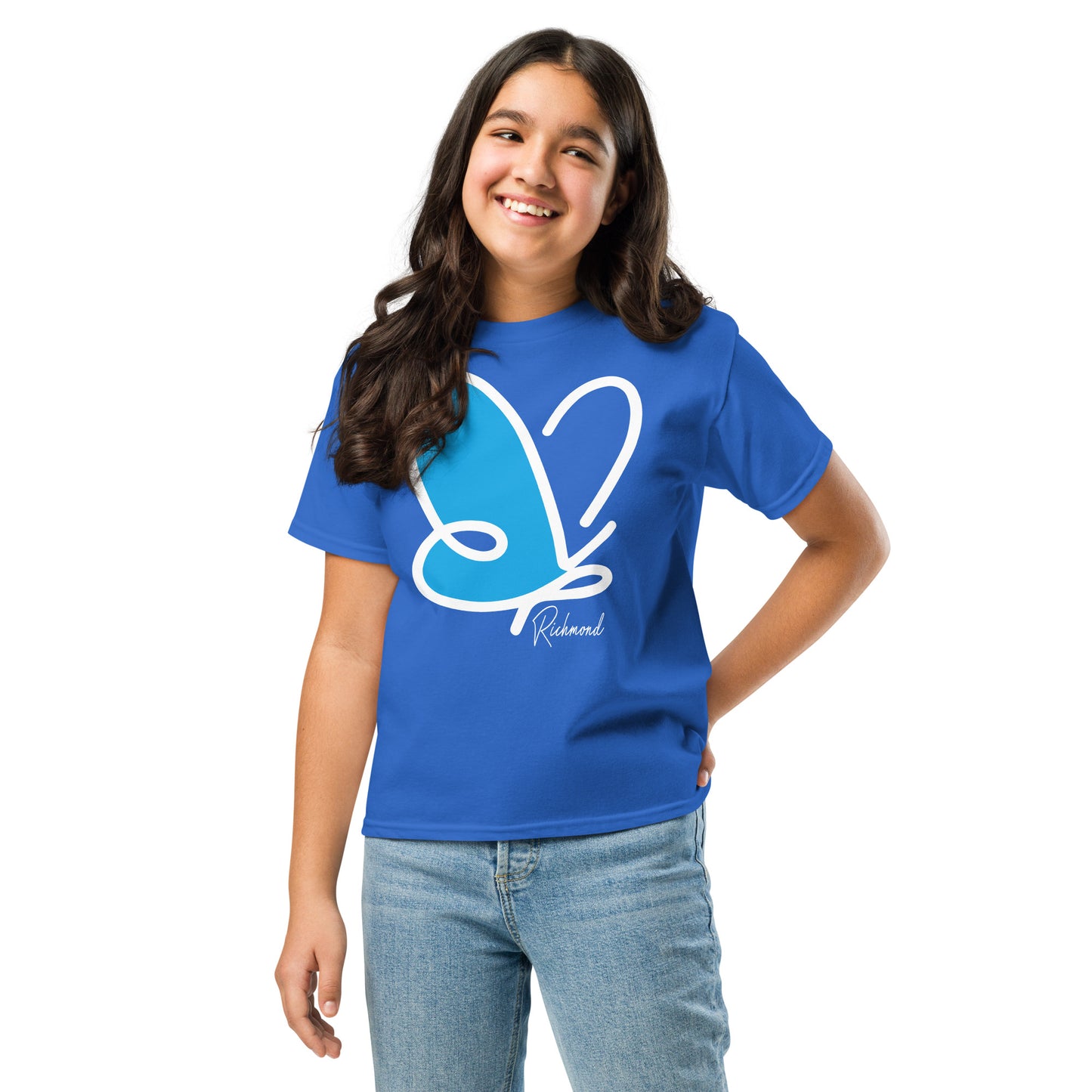 Abstract Flutter t-shirt - youth
