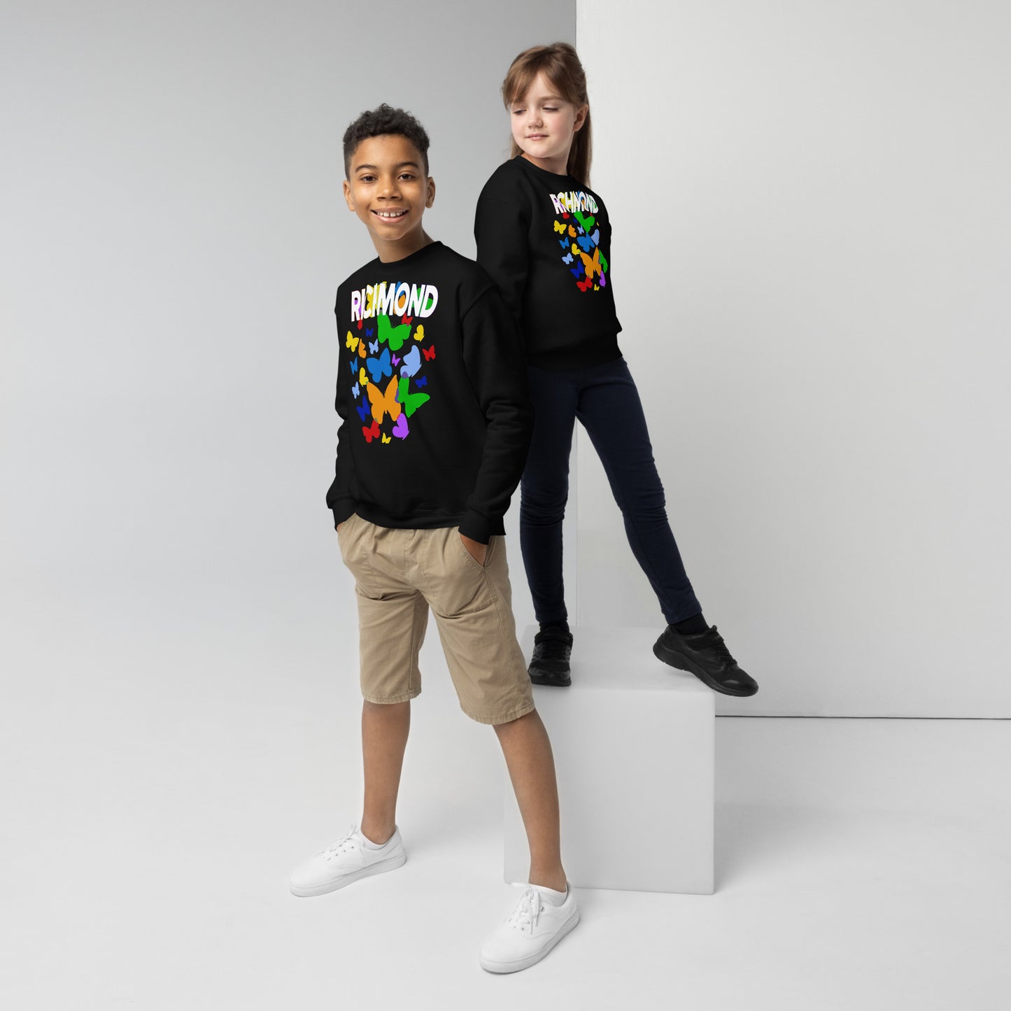 Kaleidoscope of Wonder crewneck sweatshirt - youth