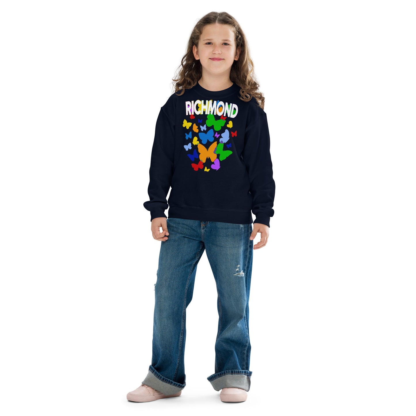 Kaleidoscope of Wonder crewneck sweatshirt - youth