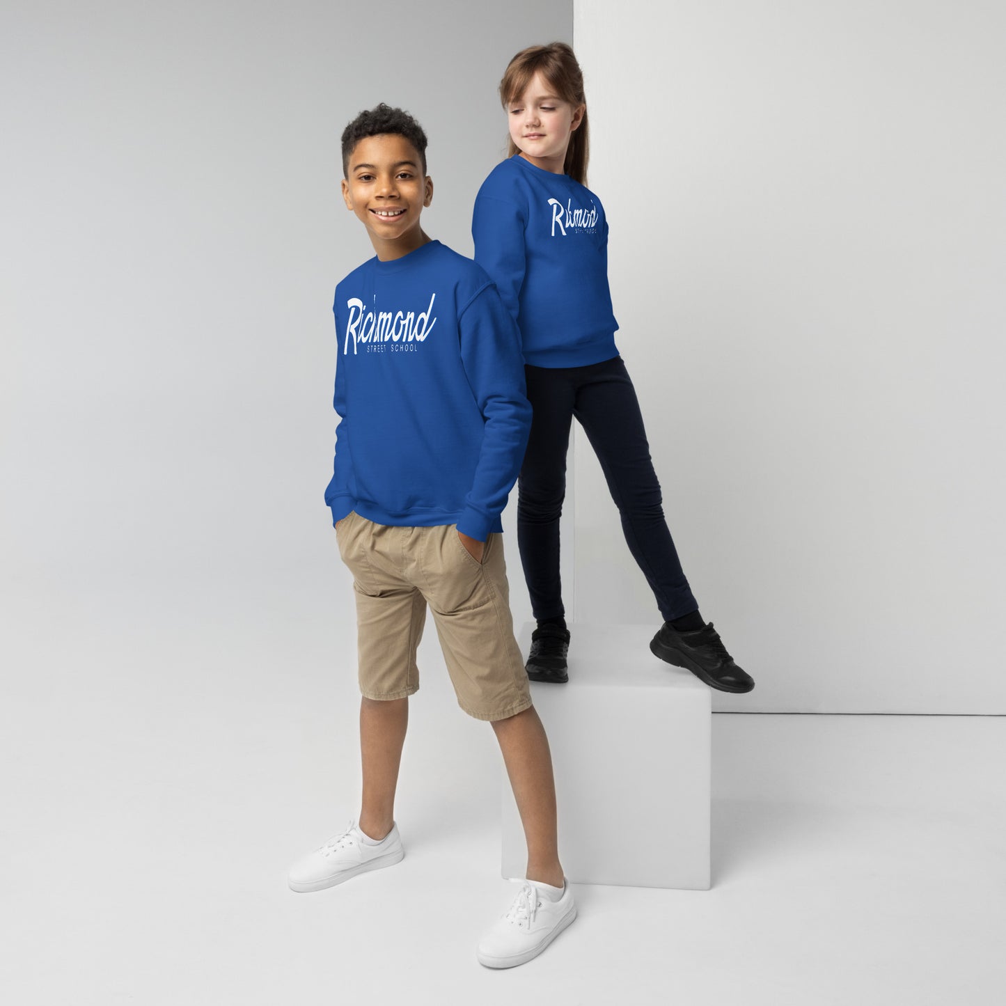Script '90s crewneck sweatshirt - youth