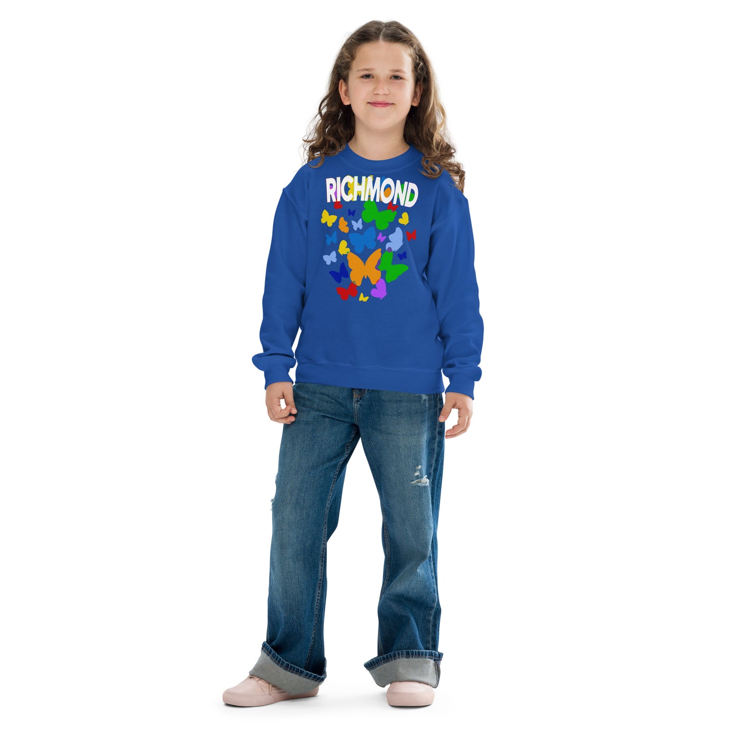 Kaleidoscope of Wonder crewneck sweatshirt - youth