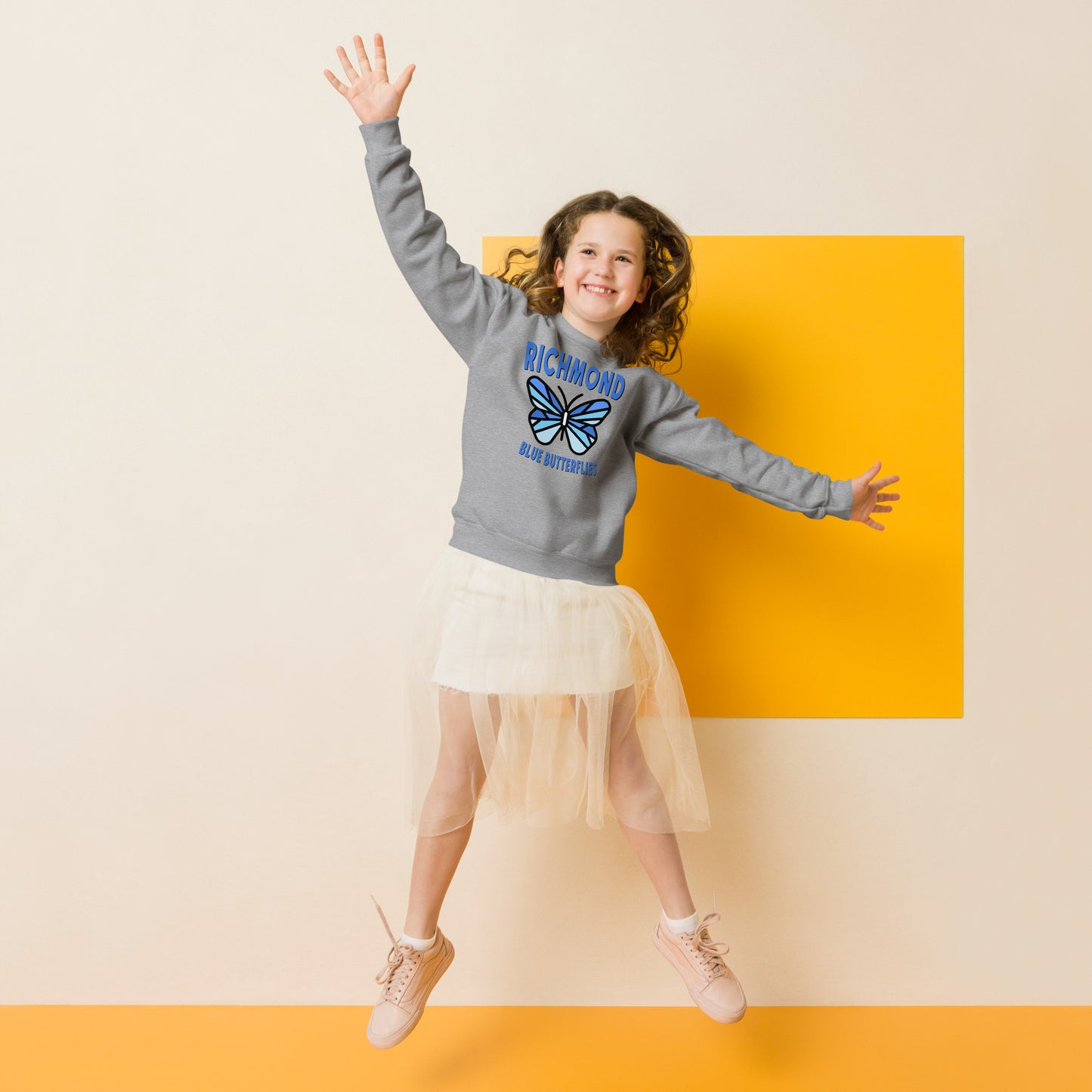 Mosaic Majesty crewneck sweatshirt - youth