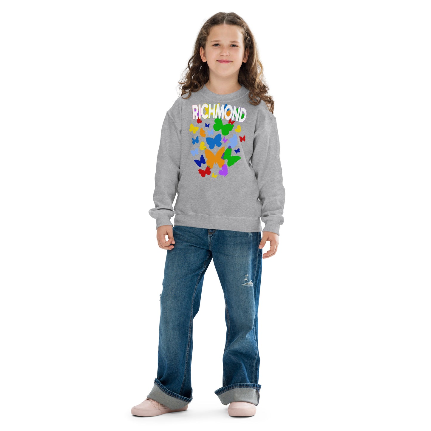 Kaleidoscope of Wonder crewneck sweatshirt - youth