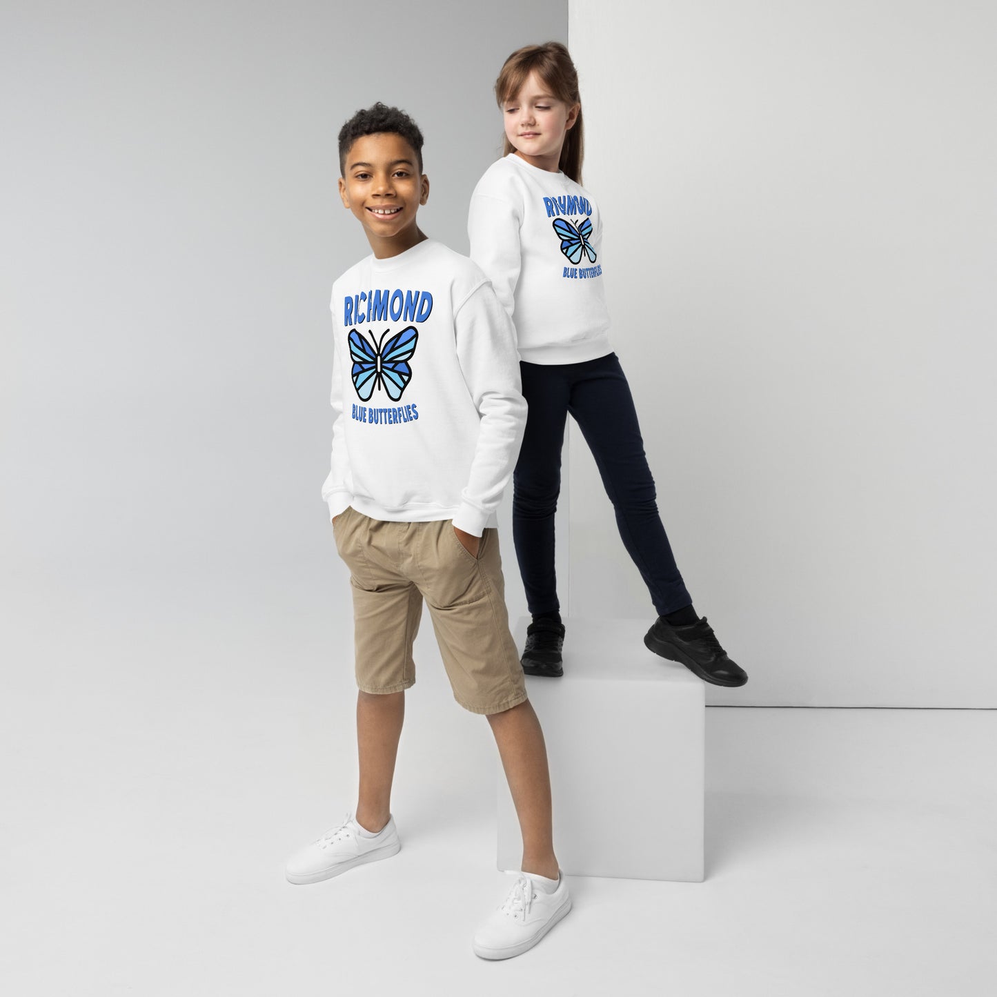 Mosaic Majesty crewneck sweatshirt - youth