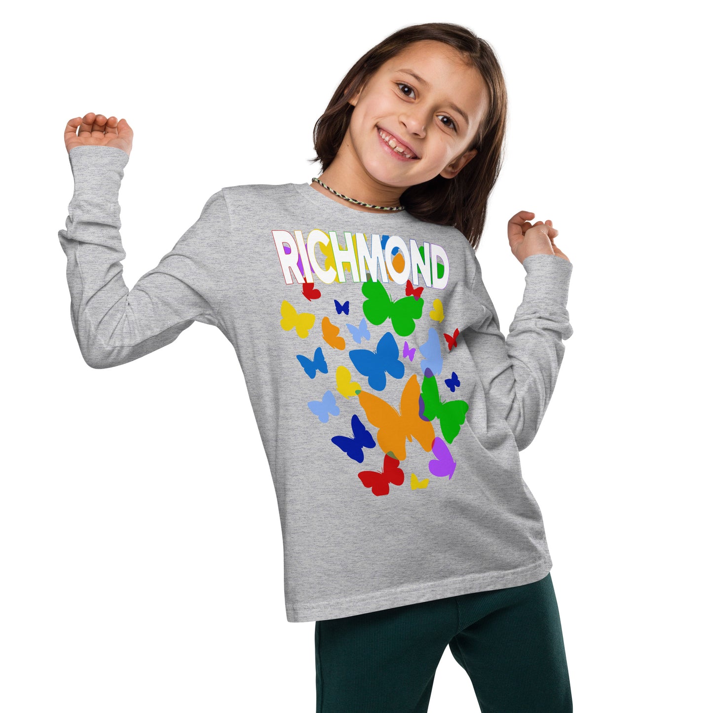 Kaleidoscope of Wonder long-sleeve t-shirt - youth