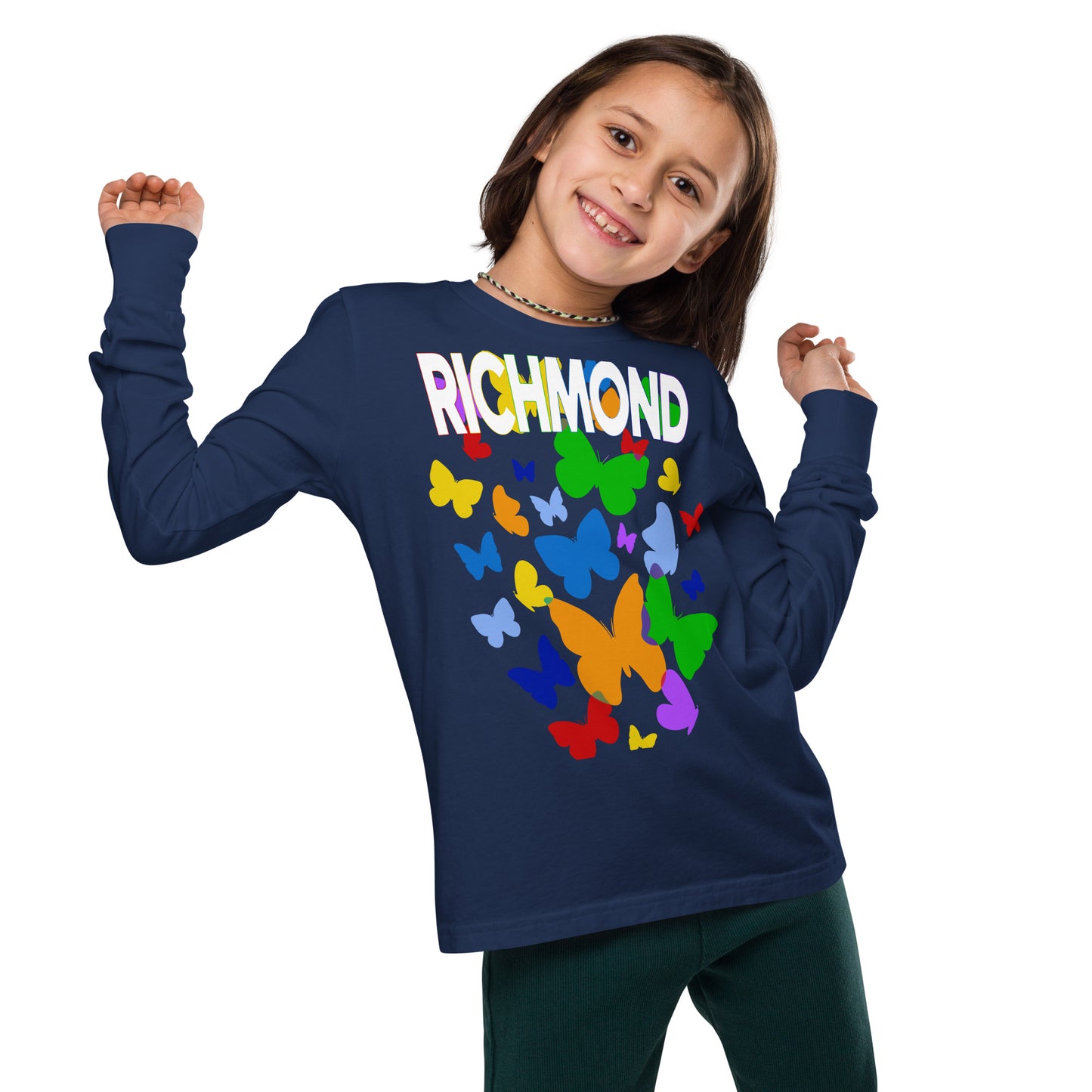 Kaleidoscope of Wonder long-sleeve t-shirt - youth
