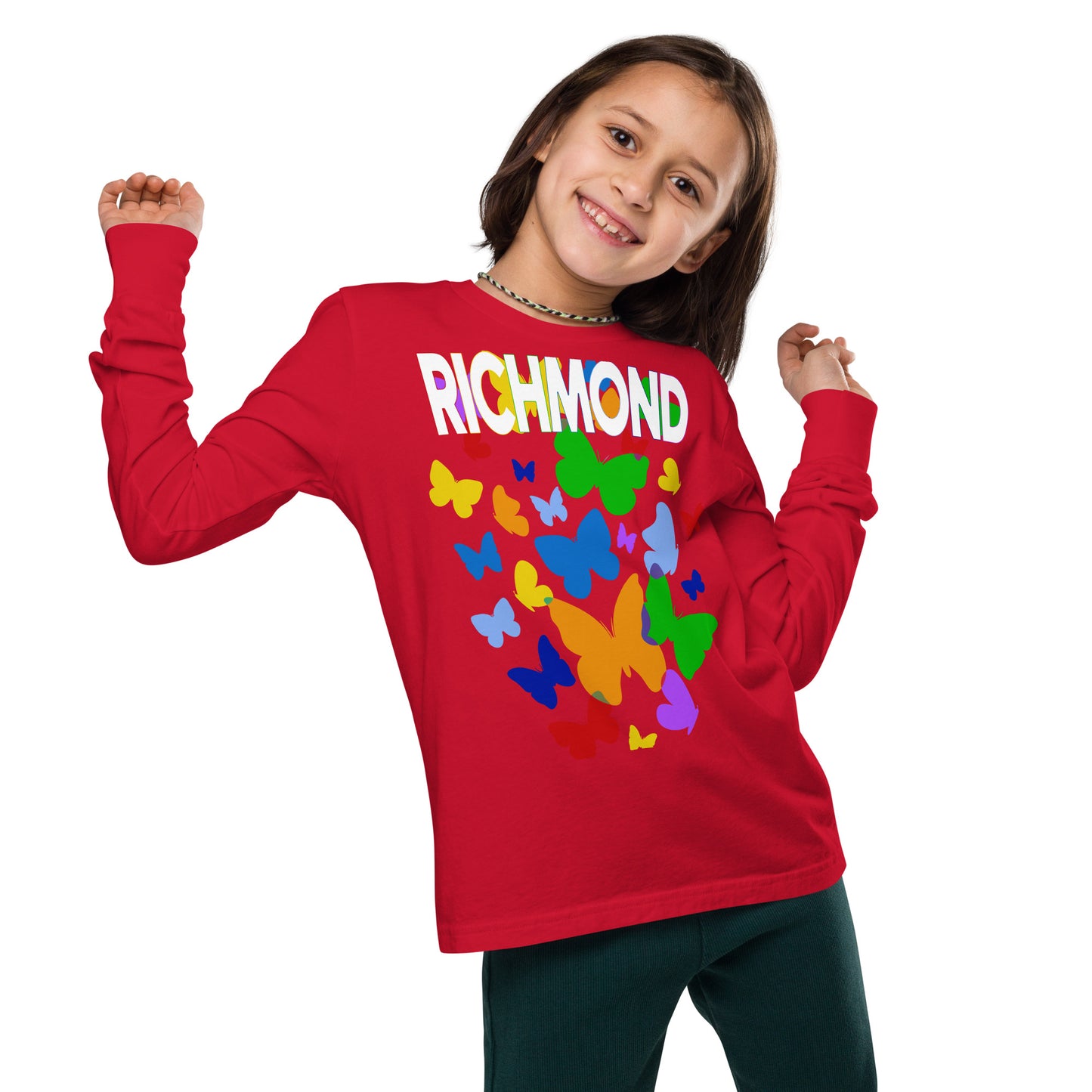 Kaleidoscope of Wonder long-sleeve t-shirt - youth