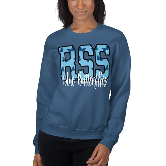 Butterfly Block Breeze crewneck sweatshirt - adult