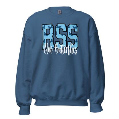 Butterfly Block Breeze crewneck sweatshirt - adult