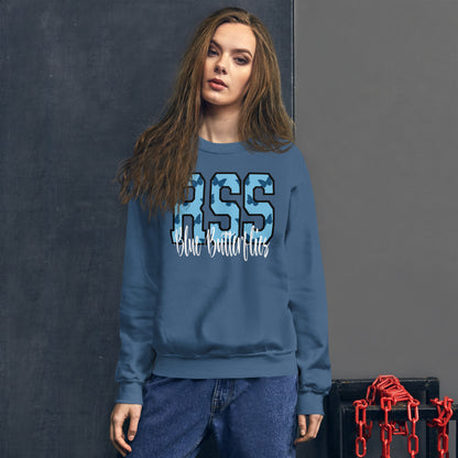Butterfly Block Breeze crewneck sweatshirt - adult