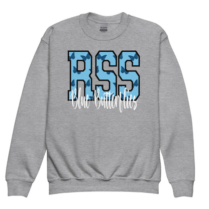 Butterfly Block Breeze crewneck sweatshirt - youth
