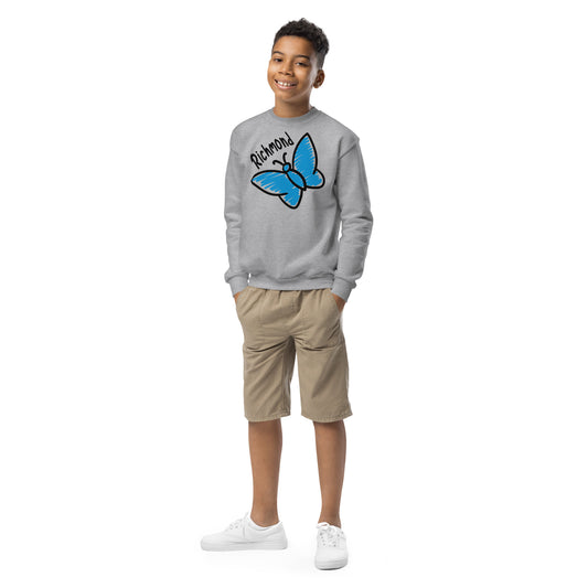 Doodle Flight crewneck sweatshirt - youth